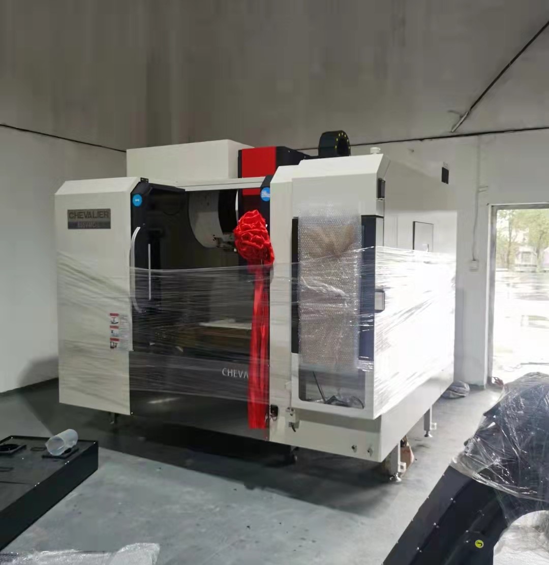 855VMC-L加工中心交機現(xiàn)場